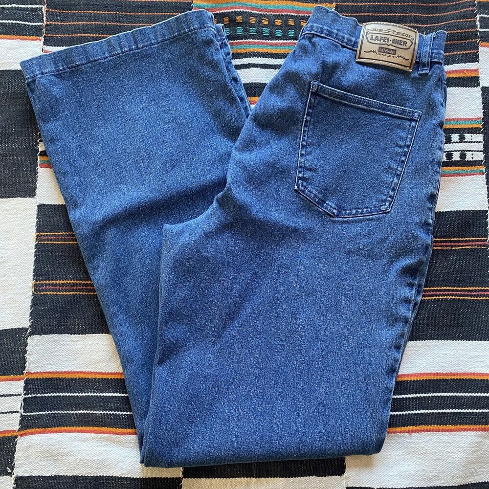 Vintage 90’s Lafei-Nier Denim Embellished Jeans. High Rise. Size 25/28.5.